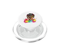 Bella Melanina Regina Ragazza Nera Drip Sis Donne Sorella Divertimento PopSockets PopGrip per MagSafe