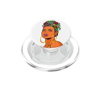 Bella Melanina Regina Ragazza Nera Drip Sis Donne Sorella Divertimento PopSockets PopGrip per MagSafe