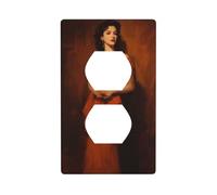 Bella messicana ben figurata donna copertura interruttore luce copertura decorativa 1 banda piastra da parete per cucina camera bagno dimensioni 7x11,4 cm
