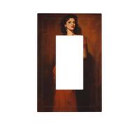 Bella messicana ben figurata donna interruttore della luce piastra da parete piastra frontale copertura singolo bilanciere 1 banda decoratore presa coperture per la casa cucina camera bagno Decor