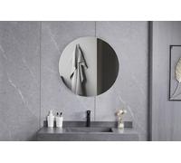Bella Mirror Specchio - 100 cm, da bagno, rotondo, senza cornice, specchio, design base (80)