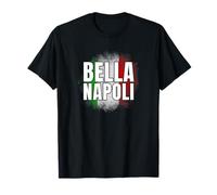 Bella Napoli l’identità Nazionale Bandiera Italiana Passione Maglietta