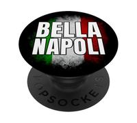 Bella Napoli l’identità nazionale bandiera italiana passione PopSockets PopGrip Adesivo