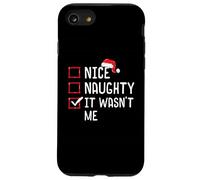 Bella Naughty It Wasn't Me Lista di Natale Custodia per iPhone SE (2020) / 7/8