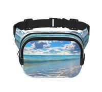 Bella nuvola Beach Marsupio Marsupio Piccola Moda Crossbody Marsupio Leggero Sling Chest Bag Marsupio Per Donne Uomini Corsa Allenamento Escursionismo Viaggi