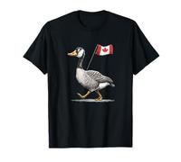 Bella Oca con Bandiera del Canada Costume Maglietta