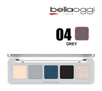 Bella Oggi Colore affaire 5 Palette occhi Grigio 004 - Palette Ombretti