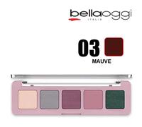 Bella oggi Color affaire 5 palette occhi mauve 003