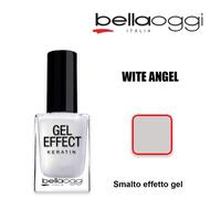 Bella Oggi Gel Effect Keratin White Angel - Smalto unghie