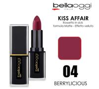 Bella Oggi Kiss Affair Matte Berrylicious 004 - Rossetto
