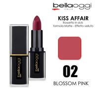 Bella oggi kiss affair matte rossetto stick blossom pink 002