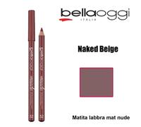 Bella Oggi Lip Nude Matita Labbra Mat Naked Beige - Matita Labbra