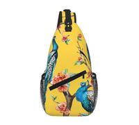Bella Pavone Crossbody Sling Bag Crossbody Spalla Borsa Petto Tracolla Tracolla Vita Fanny Pack Uomini Donne