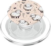 Bella pecora modello carino pecore PopSockets PopGrip per MagSafe