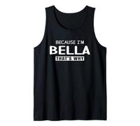 Bella Personalized Birthday Idea Girl Women Name Bella Canotta