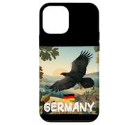Bella preda tedesca di uccelli grafica con la natura della Germania Custodia per iPhone 12 mini
