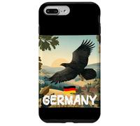 Bella preda tedesca di uccelli grafica con la natura della Germania Custodia per iPhone 7 Plus/8 Plus