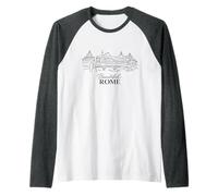Bella Roma Maglia con Maniche Raglan