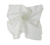 Bella sciarpa con strass in morbido tessuto di poliestere, ideale per festival e serate fuori, elegante copricapo
