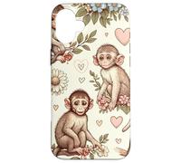 Bella scimmie modello estetico macaco scimmia Custodia per iPhone 16 Plus