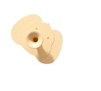 Bella spazzola da bagno in silicone delicato per il cuoio capelluto per neonati e bambini 2 in 1 design aspetto cartone animato delicato scrubber per la pelle del bambino