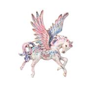 Bella spilla a forma di cavallo con segno zodiacale cinese, simbolo del coraggio, spilla in lega, accessorio alla moda per regalare una simpatica spilla a forma di animale, Misura unica, come