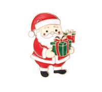 Bella spilla di Babbo Natale robusta in metallo per abiti da festa, accessori per feste o da indossare tutti i giorni Accessori per feste di Natale, Misura unica, come descritto