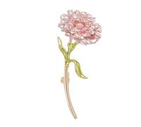 Bella spilla floreale in lega che simboleggia amore e rispetto, ideale per regali e accessori alla moda in lega con fiore distintivo sicuro per la mamma, One Size, come descritto