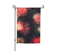 Bella stampa fuochi d'artificio per ogni occasione giardino tutte le stagioni bandiera esterna decorazione cortile per patio bandiere
