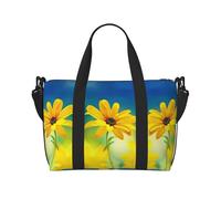 Bella stampa girasole bandiera Italia stampa borsa versatile per viaggi, borsa a tracolla portatile da viaggio per ogni vostra esigenza