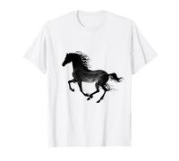 Bella stampa grafica del cavallo del cavallo per le ragazze Maglietta