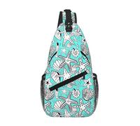 Bella Starfish Crossbody Sling Bag Crossbody Spalla Borsa a tracolla Tracolla Tracolla Vita Fanny Pack Uomini Donne