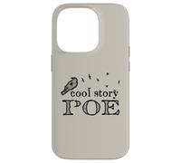 Bella storia poe corvo uccelli umorismo della letteratura Custodia per iPhone 14 Pro