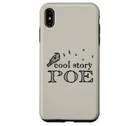 Bella storia poe corvo uccelli umorismo della letteratura Custodia per iPhone XS Max