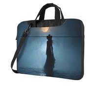 Bella Strega Camminare Sull'acqua Borsa Del Computer Portatile Borsa Del Computer 15.6 Pollice Borse Del Computer Imbottito Della Copertura Del