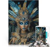 Bella strega Puzzle 1000 pezzi per adolescenti Giocattoli che creano dipendenza e sfidano l'intelligenza del cervello Migliorare l'amore tra le coppie 38x26cm