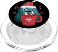 Bella tazza di cioccolata calda in look natalizio PopSockets PopGrip per MagSafe