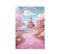 Bella Terra Benvenuto Giardino Bandiera 2x3 Ft Doppio Lato No Fade Casa Yard Bandiere Foto Sfondo Banner Per Cortile Portico Prato Decorazione Esterna