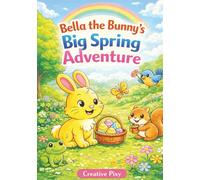 Bella the Bunny’s Big Spring Adventure: A Cute Story & Activity Coloring Book for Kids Ages 3-7