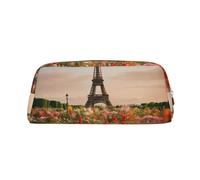 Bella Torre Eiffel Parigi stampa matita astuccio grande astuccio cancelleria penna borsa ufficio college scuola trucco borsa, Oro, Taglia unica, Beauty case