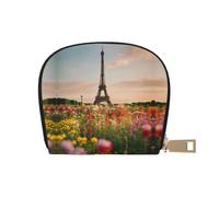 Bella Torre Eiffel Parigi stampa porta carte di credito unisex porta carte di credito per uomini e donne porta carte di credito, sottile biglietto da visita, bianco, Taglia unica