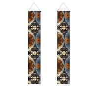 Bella Torre Eiffel Parigi Stampa Porta Striscione, Interni Esterni Decorativi Appesi Banner Per Feste E Celebrazioni