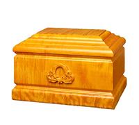 Bella urna dell'amore in Legno, Grandi urne per Ceneri, urne per Ceneri umane, Barattolo ricordo di urne di cremazione per Adulti, Anime gemelle Insieme per Sempre Amore