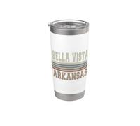 Bella Vista Arkansas retrò Bicchiere termico in acciaio inox doppia parete