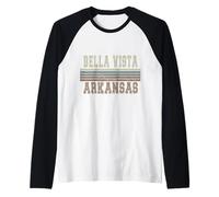 Bella Vista Arkansas retrò Maglia con Maniche Raglan