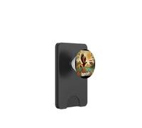 Bella vista Egitto con la natura e l'aquila grafica PopSockets PopWallet per MagSafe