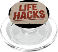Bella Vita Hacks Logo per Uomo e Donna PopSockets PopGrip per MagSafe
