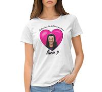 Bella Where The Hell Have You Been loca? Maglietta Bianca Donna Size L