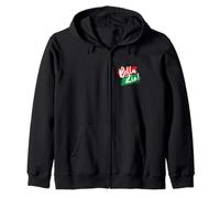 Bella Zio Cool Bro Italian Slang Felpa con Cappuccio
