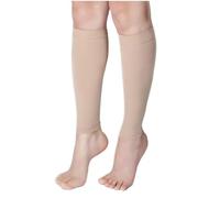 BellaAchtung Calze a Compressione Mediche Donna e Uomo, 20-30 mmHg Supporto Graduato Calze Antitrombo Elastiche Polpaccio per Vene Varicose, Edema, Volo a Lungo Raggio